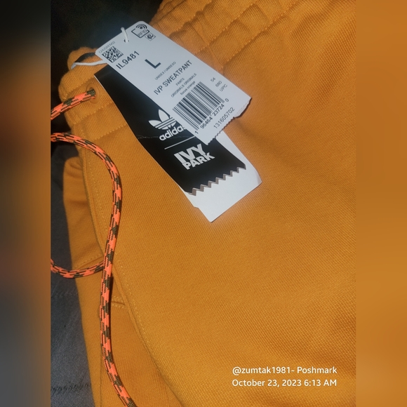 NWT - ADIDAS X IVY PARK (TRAIL) Sweatpants - LARGE - Picture 5 of 5